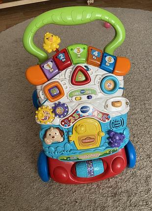 Ходунки-штовхач vtech first steps baby walker