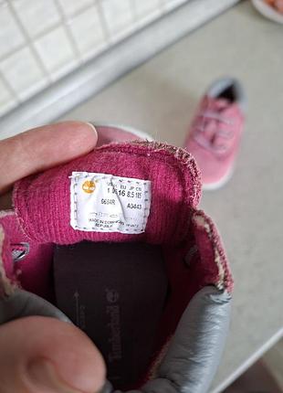 Шкіряні черевички timberland 6