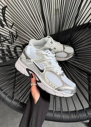 Стильные женские кроссовки nike v5 rnr white/silver/black