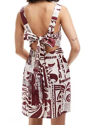 Платье льняное asos xl
