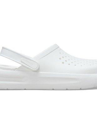 Crocs сабо inmotion clog white 3