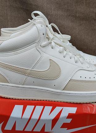 Nike court vision mid  кроссовки