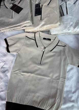 Вʼязана футболка поло для хлопчика туреччина.