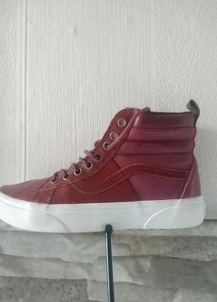 Кросівки жіночі шкіра комбіновані vans