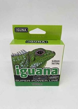 Лiска iguana 0,25мм 7,2кг 100м прозорий sm-y-18-025 тм prc