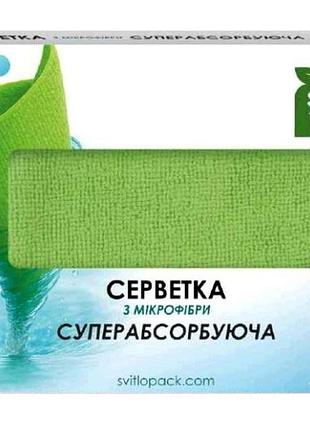 Салфетка для уборки 1шт суперабсорбирующая тм sweet home
