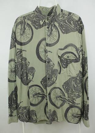 Рідкісна вінтажна сорочка emporio armani viscose relax shirt men's