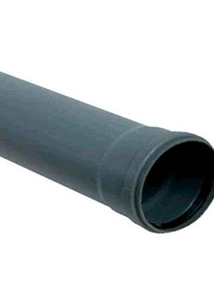 Труба пп d=50 l= 0,25м (1,8мм) серая тм instalplast