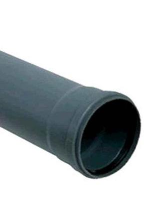 Труба пп d=50 l=1,5м (1,8мм) серая тм instalplast