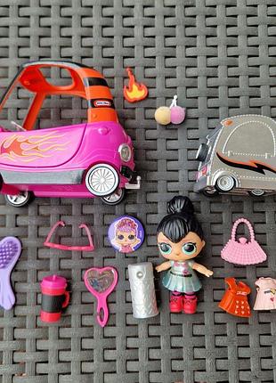 Лялька l.o.l. surprise! furniture b.b. auto shop