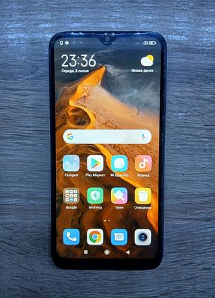Б/у смартфон xiaomi redmi 8 3/32gb, 6.22", 2 sim, 4g lte, 5000 мач, рабочее состояние