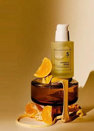 Numbuzin no.5 goodbye blemish serum сироватка з ніацинамідом і вітаміном c, 50 мл