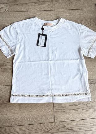 Біла футболка twinset s