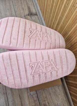 Шлепанцы zara 34размер 3