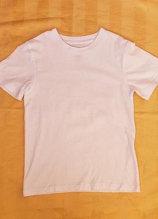Базова біла  футболка,  calvin klein, 6-7 років