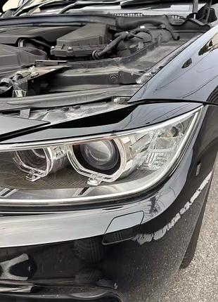 Реснічки для фар bmw 3 f30 2011-2019 тип2