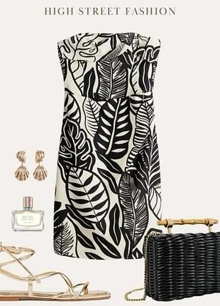 Льняное женское платье h&amp;m