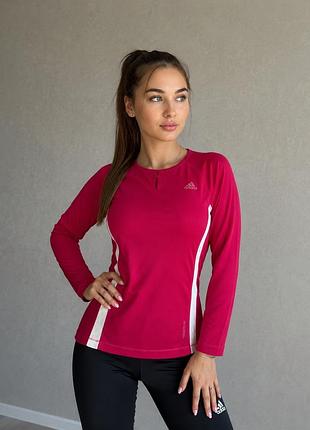 Спортивний жіночий лонгслів adidas supernova (оригінал) розмір m/l