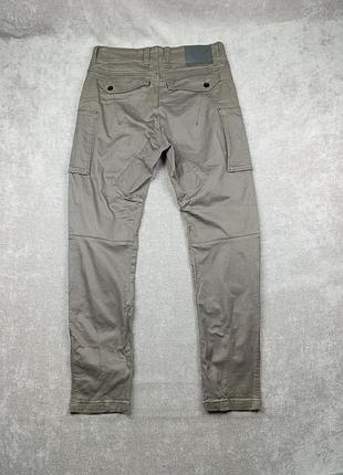 Мужские карго штаны g-star zip pkt 3d skinny cargo mens pants