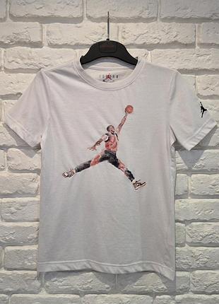 Футболка jordan на 8-10років, 128-132см