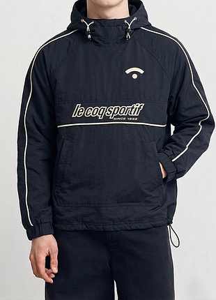 Винтажный анорак куртка le coq sportif vintage mp3 tech outdoor casuals navy s/m