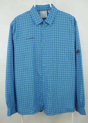 Сверхлегкая треккинговая рубашка mammut lenni light trekkingstared shirt men's