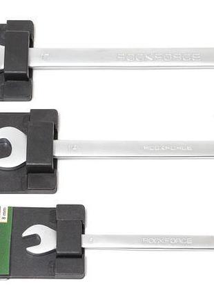 Ключ комбинированный удлиненный 12мм, на пластиковом держателе rockforce rf-75512l