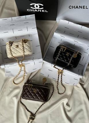 Сумки chanel lambskin (люкс)