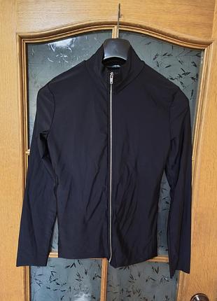 Кардиган на молнии из эластичной ткани р.м zara