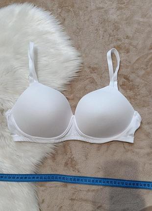 Бюстгальтер без косточек уплотненный большая чашка сток m&amp;s collection 30f 65g хлопковый