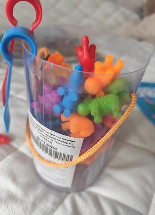 Детская сортировочная игра дикие животные 2