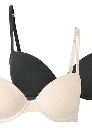 Бюстгальтер набор 2 шт. для женщины esmara lycra® 369938 75b комбинированный