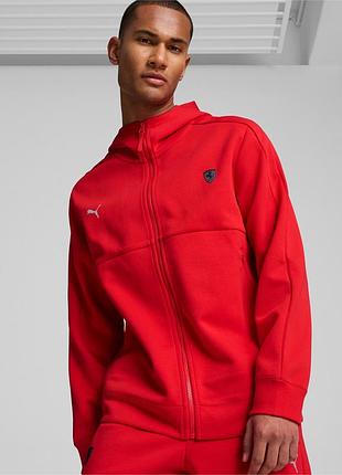 Новая мужская олимпийка толстовка puma scuderia ferrari style