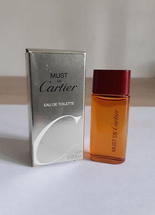 Cartier must de cartier мініатюра вінтаж