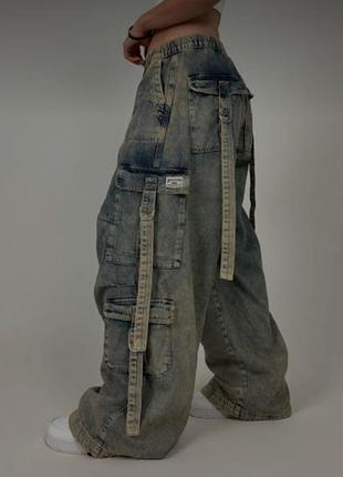 Широкі джинси карго baggy jeans y2k