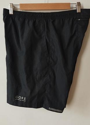 Мужские спортивные беговые шорты gore running wear essential baggy (с плавками)