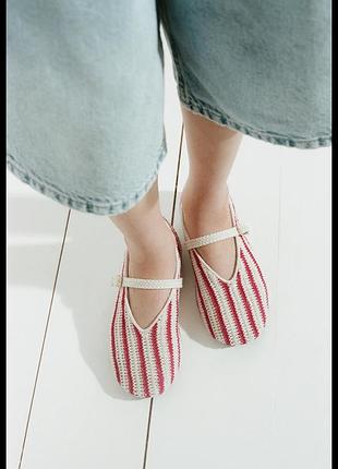 Балетки zara на дівчинку