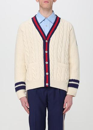 В наявності чоловічий вʼязаний кардиган з вовни розмір 3xl gucci