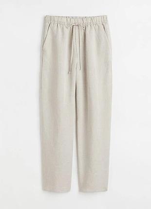 Штани 100%льон, h&amp;m home, m