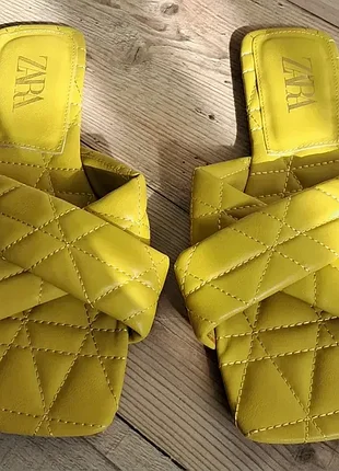 Шльопанці zara (р.41)