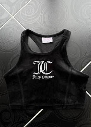 Велюровий топ juicy couture