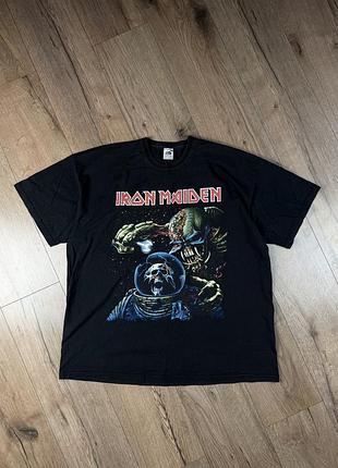 Чоловіча футболка iron maiden — the final frontier (2010 мерч)