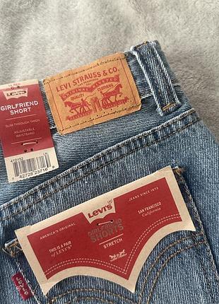 Джинсовые девчячие шорты levi’s ( на 14 лет ) 3