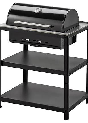 Вугільний гриль з шафою grillskar ikea 304.714.47
