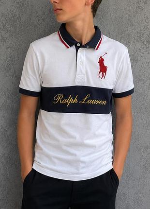 Футболка от бренда polo ralph lauren