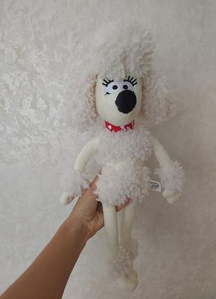 М'яка іграшка собачка пудель fluffles флафлз воллес і громіт справа про хліб і смерть