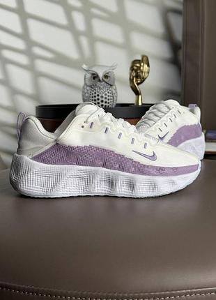 Женские кроссовки nike ava rover white violet