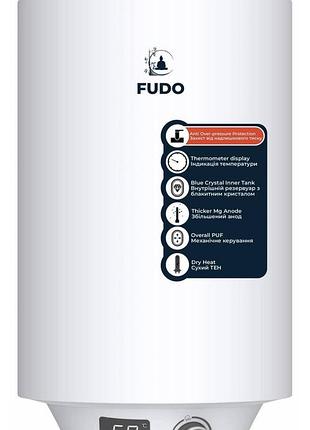 Водонагрівач fudo серії dry heat (fdd-30l)