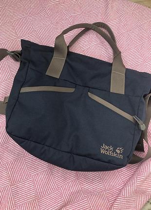 Текстильна містка сумка jack wolfskin midtown