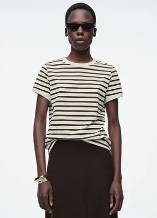 Футболка жіноча cos shrunken ringer t-shirt